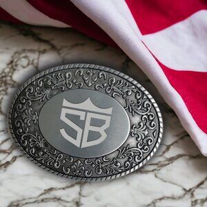 Personalized Western Belt Buckle - Cowgirl Belt Buckle - Free Personalization